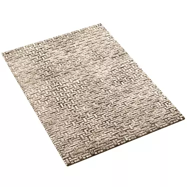 Elegant Medina Carpet - 350x250cm 3D model image 1 