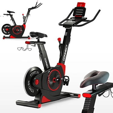 Echelon EX3 Connect Bike: Ultimate Virtual Fitness Experience 3D model image 1 