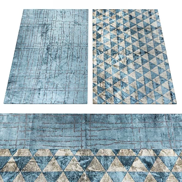 Modern Rug Collection 327 3D model image 1 