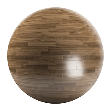 Premium Parquet Flooring - Standard & Herringbone Patterns 3D model image 1 