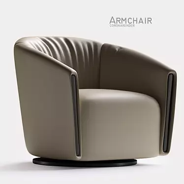 Modern Bodo Armchair: Comfortable Elegance 3D model image 1 