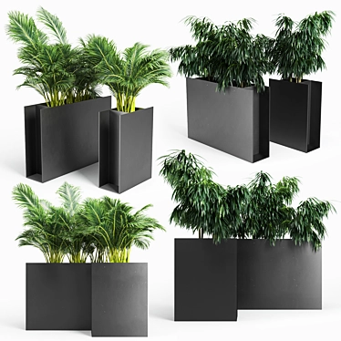 Sotomon modern planter with trellis