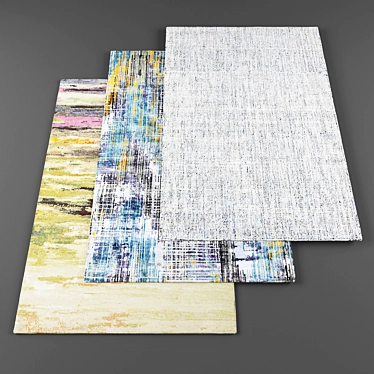 Modern High Resolution Rugs 3D model image 1 