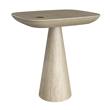Wharton Side Table: Sleek and Stylish 3D model image 1 