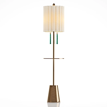 Dorette Floor Lamp: Elegant Illumination Solution 3D model image 1 