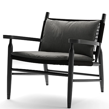 Tessa Armchair: Timeless Elegance With Flexform 3D model image 1 