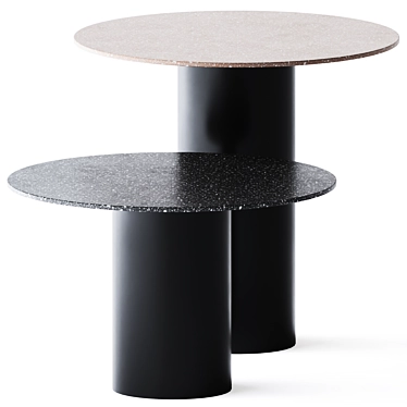 Modern Minimalist Coffee Tables 3D model image 1 