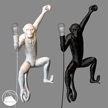 Sculptures Sconce: Elegant Illumination 3D model image 1 