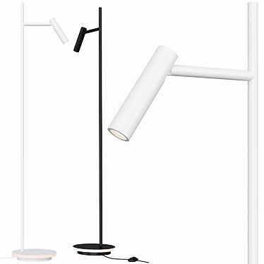 Maytoni Estudo Z010FL-L8W3K: Sleek Modern LED Floor Lamp 3D model image 1 