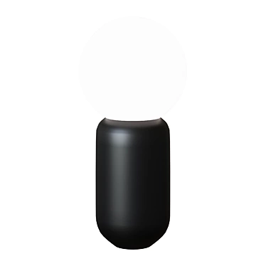 Andina Table Lamp in Black - Elegant and Modern Lighting 3D model image 1 