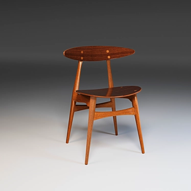  CH33 Chair - Scandinavian Design 3D model image 1 