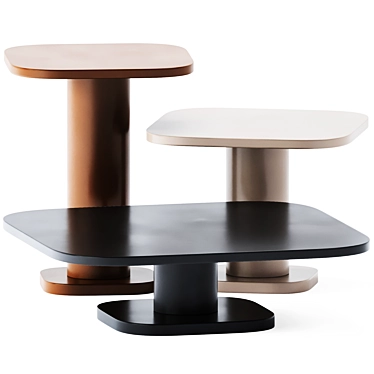 Matera: Sleek and Stylish Coffee Table 3D model image 1 