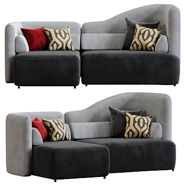 Modular Ottawa by Boconcept 3D model image 1 