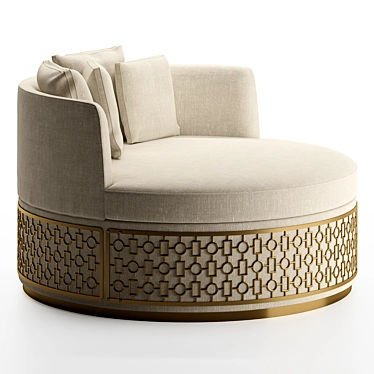 Elegant Italian Chair: Angelo Cappellini 34106 3D model image 1 
