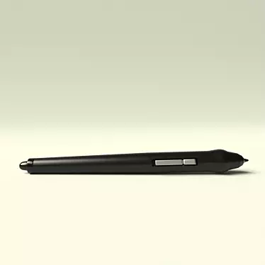 Wacom Stylus Pen 3D model image 1 