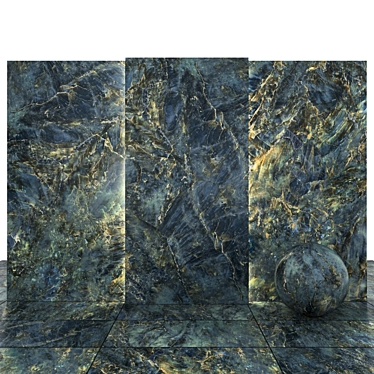 Labradorite Marble Slabs & Tiles 3D model image 1 