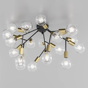 Spark PL20: Stylish Ceiling Light 3D model image 1 