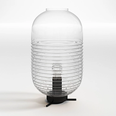 Elegant Lantern Table by Bomma 3D model image 1 
