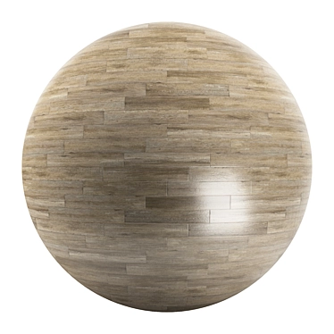 Premium Parquet Flooring: Standard & Herringbone Patterns 3D model image 1 