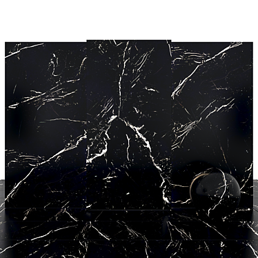 Marquina Special Marble Slabs & Tiles 3D model image 1 