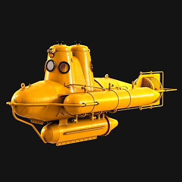 Cousteau's Underwater Explorer 3D model image 1 