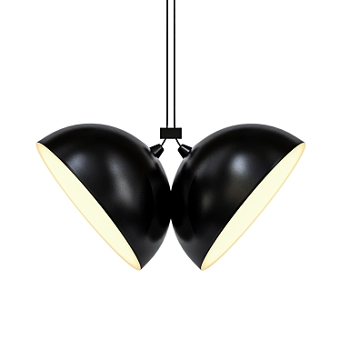  Adjustable LED Pendant Light by Milan Iluminacion 3D model image 1 