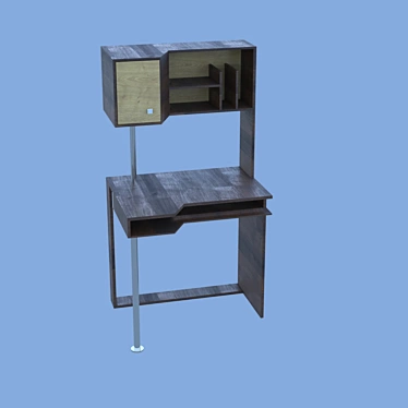 Balcony Computer Table 3D model image 1 