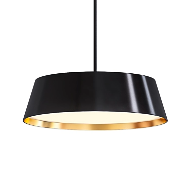 Ed Ellen Degeneres Asher Pendant Light 3D model image 1 