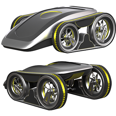 SciFi Speedster 2014 3D model image 1 
