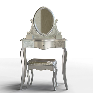 Dazzling Diamond Kids Vanity 3D model image 1 