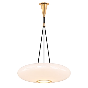 Elegant Pendant by Stilnovo 3D model image 1 