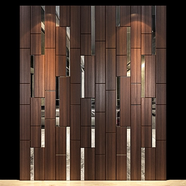 Stylish Wall Panel 29: Elevate Your Space! 3D model image 1 