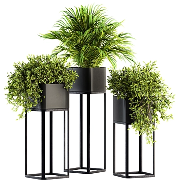 211 Indoor Plant Box Stand 3D model image 1 