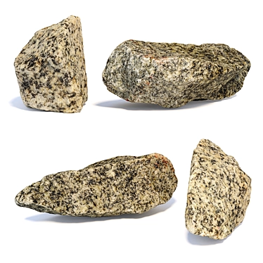 360 Degree Scanned Stones for Landscaping 3D model image 1 