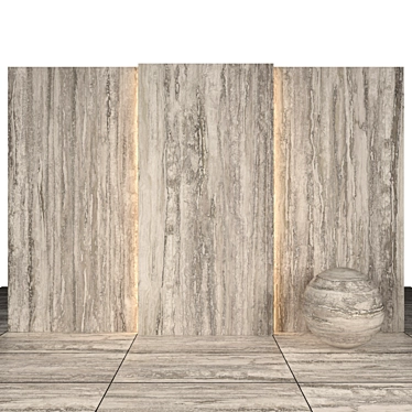 Luxury Travertine Collection 3D model image 1 
