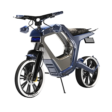 Electric Novus Bike: Powerful and Stylish 3D model image 1 