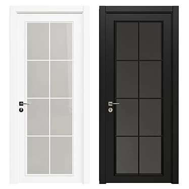 Modern Interior Door - 82 3D model image 1 