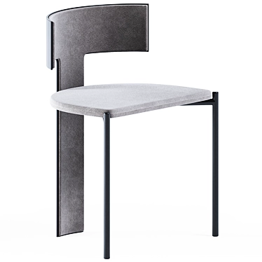 Zefir Chair: Timeless Elegance 3D model image 1 