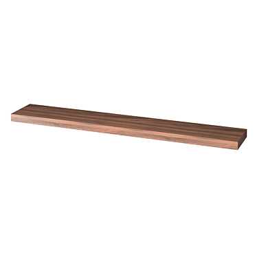 MOD Interiors RONDA Walnut Shelf 3D model image 1 