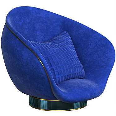 2014 Armchair: Stylish and Functional 3D model image 1 