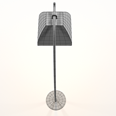 Title: Elegant Aladino Floor Lamp 3D model image 1 