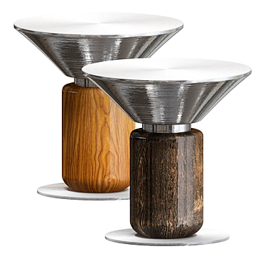 Aurora Coffee & Side Table: Sleek and Stylish 3D model image 1 