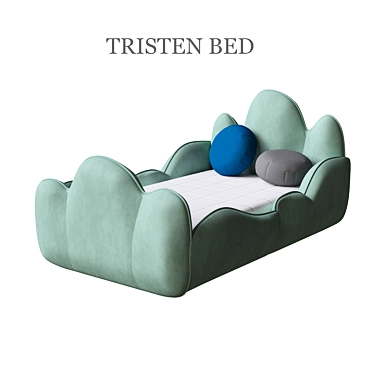 Luxury Dream Tristen Bed 3D model image 1 