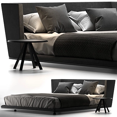 NOONU - Stylish and Versatile B&B Italia Sofa 3D model image 1 