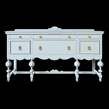Jacobin style chest of drawers
