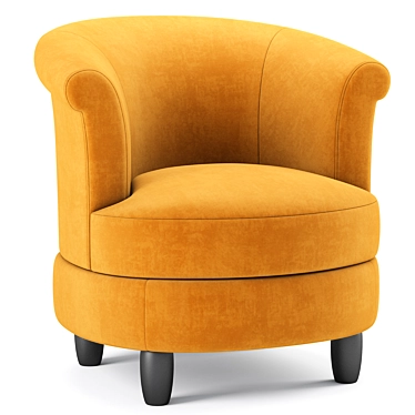 Modern Swivel Chair: Phoebe 3D model image 1 