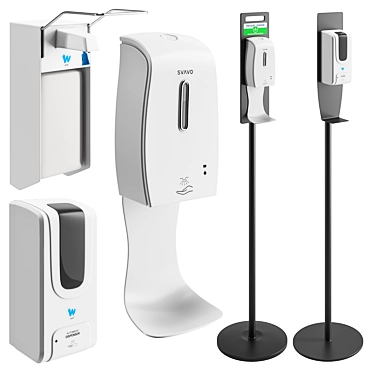 Hand Sanitizer Dispenser Set