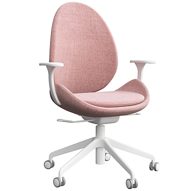 Ergonomic Hattefjäll Office Chair 3D model image 1 
