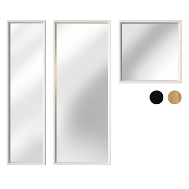 Modern NISSEDAL Mirror Collection 3D model image 1 