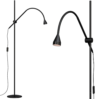 Nävlinge LED Floor Lamp 3D model image 1 